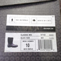 MENS Short Rubber Muck Boots, box *new, film
