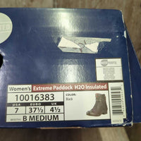 H2O Insulated Winter Paddock Boots, Zips, Box *new
