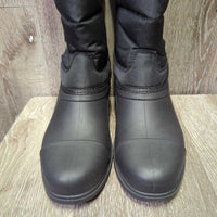 JUNIORS Tall Winter Riding Boots, Fleece Lined, Laces, Box *new

