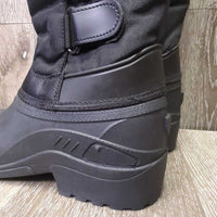 JUNIORS Tall Winter Riding Boots, Fleece Lined, Laces, Box *new
