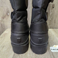 JUNIORS Tall Winter Riding Boots, Fleece Lined, Laces, Box *new
