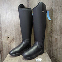 Tall Winter Riding Boots, Zippers, Box *new
