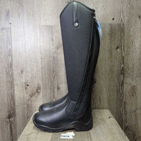 Tall Winter Riding Boots, Zippers, Box *new

