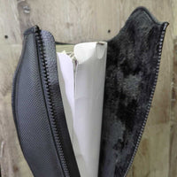 Tall Winter Riding Boots, Zippers, Box *new
