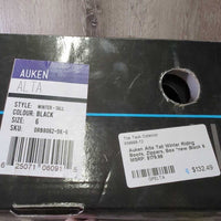 Tall Winter Riding Boots, Zippers, Box *new
