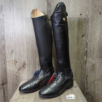 Synthetic Field Boots, Zippers, Box *new
