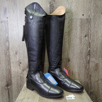 Synthetic Field Boots, Zippers, Box *new
