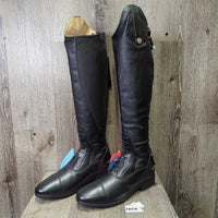 Synthetic Field Boots, Zippers, Box *new
