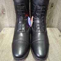 Synthetic Field Boots, Zippers, Box *new
