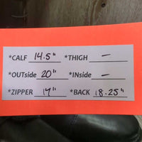 Field Boots, Zippers, Box *new

