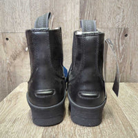 JUNIORS Winter Paddock Boots, Zips, box *new

