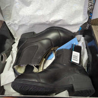 JUNIORS Winter Paddock Boots, Zips, box *new
