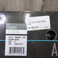 Paddock Boots, Laces, box *new
