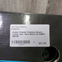 Paddock Boots, Laces, box *new
