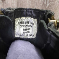 Paddock Boots, Zips, Box *new
