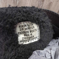 Winter Paddock Boot, Zipper, Box *new
