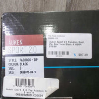Paddock Boot, Zip, Box *new
