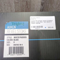 Winter Paddock Boots, Laces, Box *New
