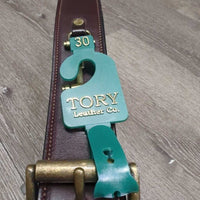 Leather Belt, Buckle, Bits, tag *new
