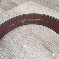 Leather Belt, Buckle, Bits, tag *new
