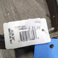 Leather Belt, Buckle, Bits, tag *new
