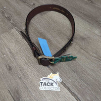 Leather Belt, Buckle, Bits, tag *new

