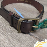 Leather Belt, Buckle, Bits, tag *new

