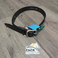 Leather Belt, Buckle, Bits, tag *new
