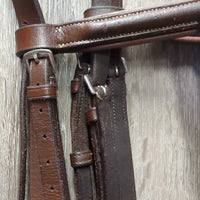 FS Rsd Padded Bridle, Braided Reins *vgc, clean, rubs, oily, scrapes, rubs
