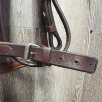 FS Rsd Padded Bridle, Braided Reins *vgc, clean, rubs, oily, scrapes, rubs
