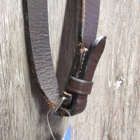 FS Rsd Padded Bridle, Rsd/FS Braided Reins *vgc, clean, rubs, scrapes, v.oily
