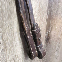 FS Rsd Padded Bridle, Rsd/FS Braided Reins *vgc, clean, rubs, scrapes, v.oily
