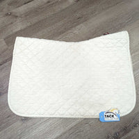 Quilt Baby Saddle Pad *vgc/gc, stains, mnr hair, residue, mnr pills
