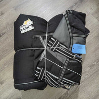 Med Hi Neck Winter Blanket, 2 legs, tail, tags *xc, v. wpf, clean, v. mnr hair
