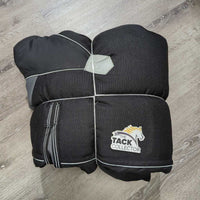 Med Hi Neck Winter Blanket, 2 legs, tail, tags *xc, v. wpf, clean, v. mnr hair
