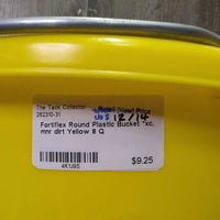 Round Plastic Bucket *xc, mnr dirt
