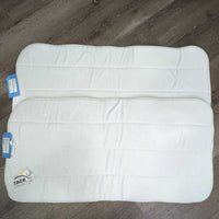 Pr Fleece No Bow Leg Quilts *vgc, clean, pilly, creases, mnr hair
