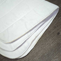 Pr Fleece No Bow Leg Quilts *vgc, clean, pilly, creases, mnr hair
