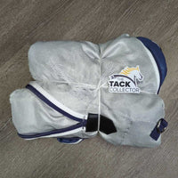 Soft Mesh Fly Sheet, detach belly, 2 legs *xc/vgc, clean, mnr repairs, rubs, pills, tiny holes & snags, NO Neck
