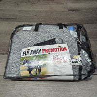 Hvy Mesh Fly Sheet, 2 legs, bag, fly mask, detach belly straps *xc/like new
