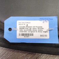 Synthetic Felt Saddle Pad Liner *vgc, hair, pills, mnr snags
