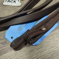 Pr Weighted? Soft Split Reins, chicago screws *vgc, clean, oil, residue, mnr cuts, dents
