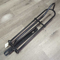 Wall Mount Folding Western Saddle Rack, tag *vgc, clean, mnr scuffs, rust, chipped paint
