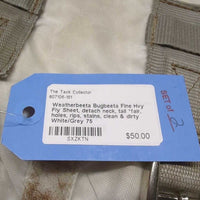 Fine Hvy Fly Sheet, detach neck, tail *fair, holes, rips, stains, clean & dirty
