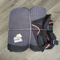 Hvy Winter Blanket *gc, clean, mnr wpf, v. faded, snags, tears, mnr hair, rubs
