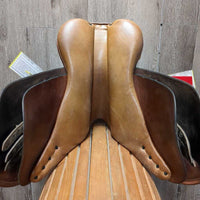 17" MW 5/5.25" Crosby XL Close Contact Saddle, 2 Billet Guards, Blue Ryder Cover, Foam Panels, Flaps: 14.5L x 13.5"W Serial #: 02460 XL H 88 2939
