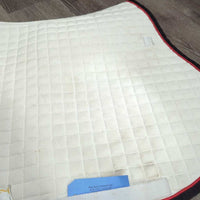 Thick Quilt Jumper Saddle Pad, "Bexter Hof" *vgc, unstitched, clean, mnr stains, hair & pills
