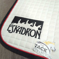 Thick Quilt Jumper Saddle Pad, "Bexter Hof" *vgc, unstitched, clean, mnr stains, hair & pills
