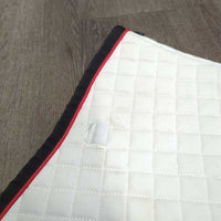 Thick Quilt Jumper Saddle Pad, "Bexter Hof" *vgc, unstitched, clean, mnr stains, hair & pills
