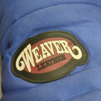 Med Winter Stable Blanket, attached legs *gc/fair, clean, unstitched seams, peeled & holey edges, faded, marker
